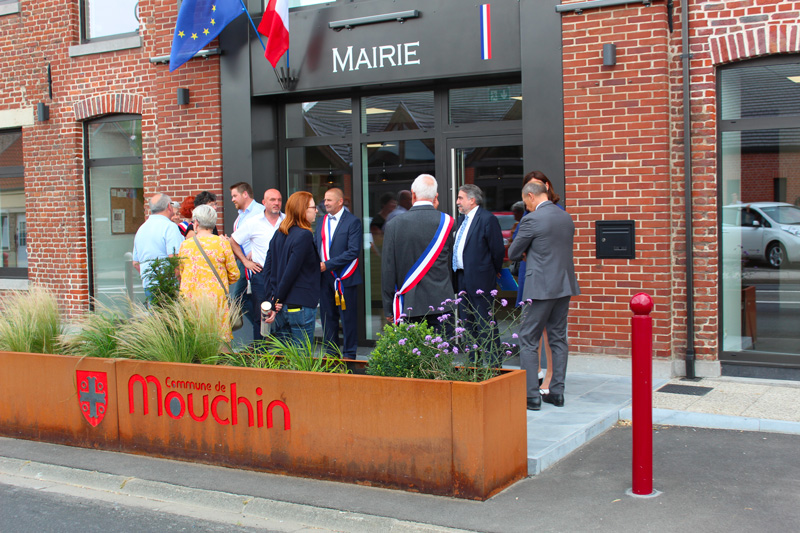 inauguration mairie mouchin