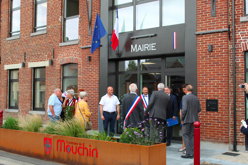 inauguration mairie mouchin