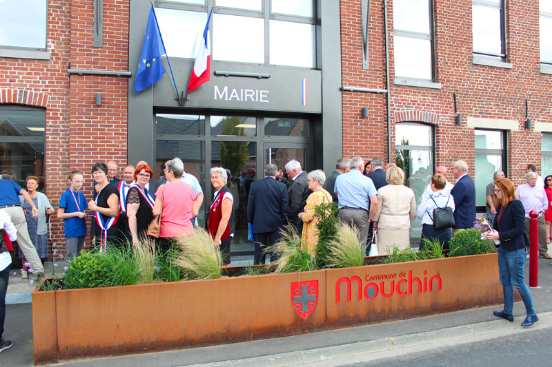 inauguration mairie mouchin