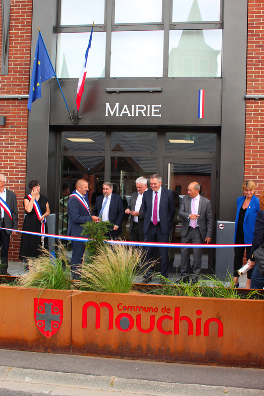 inauguration mairie mouchin