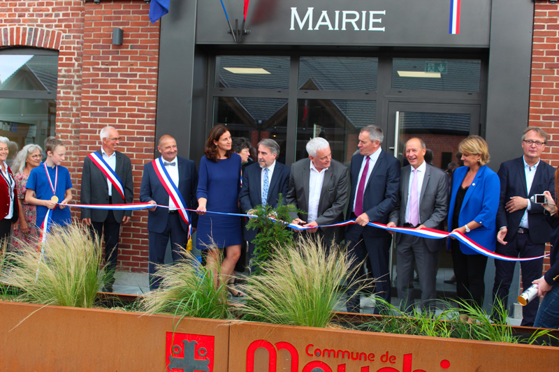 inauguration mairie mouchin