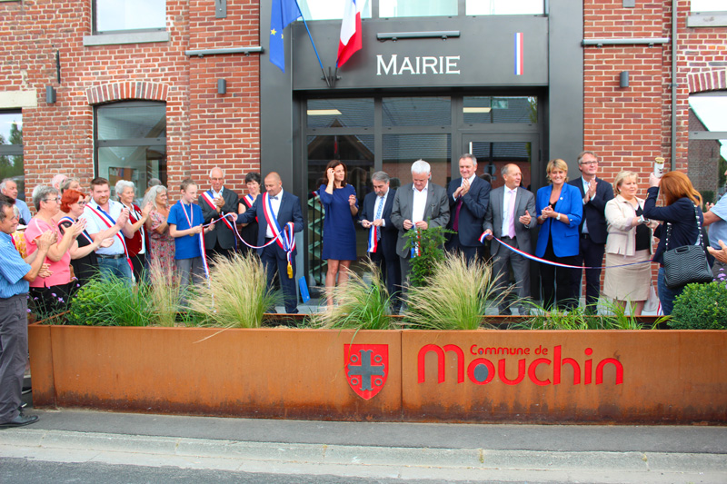 inauguration mairie mouchin