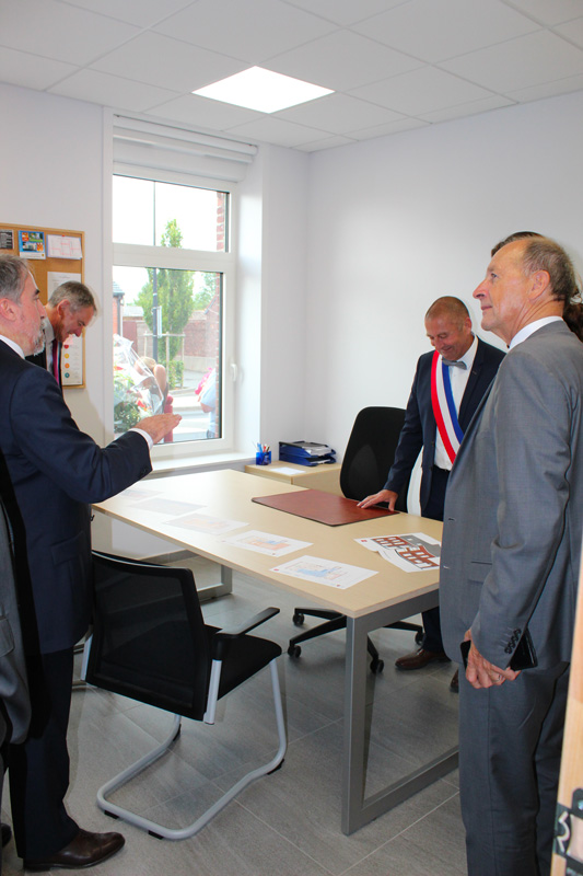 inauguration visite mairie mouchin