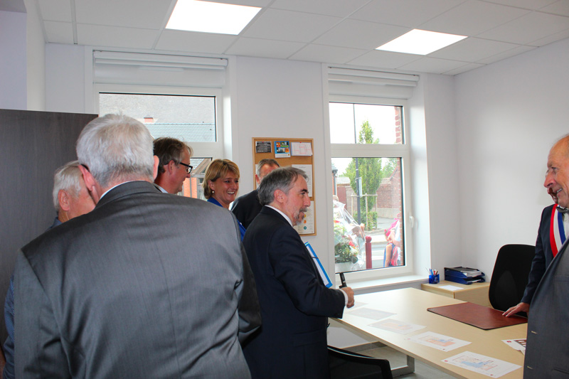 inauguration visite mairie mouchin