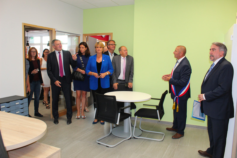 inauguration visite mairie mouchin