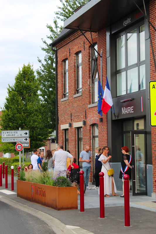 inauguration visite mairie mouchin