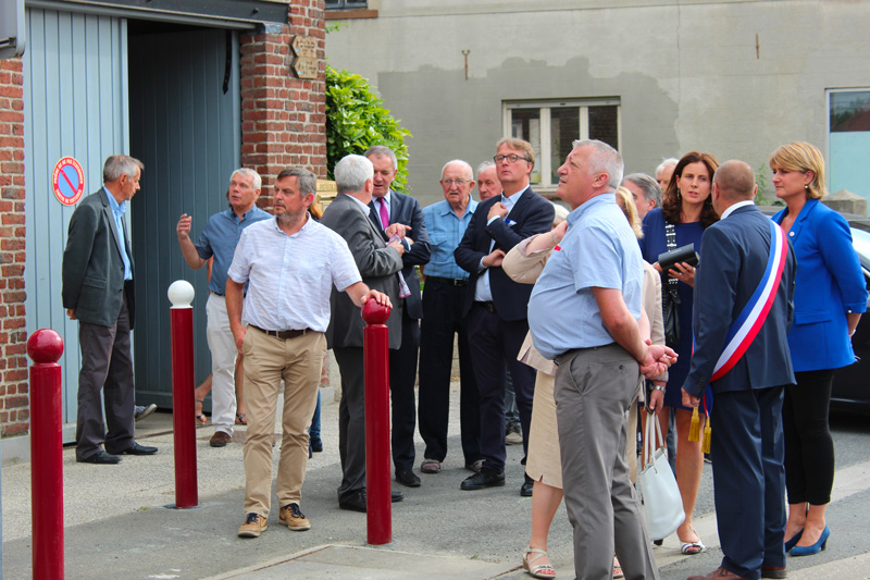 inauguration visite mairie mouchin